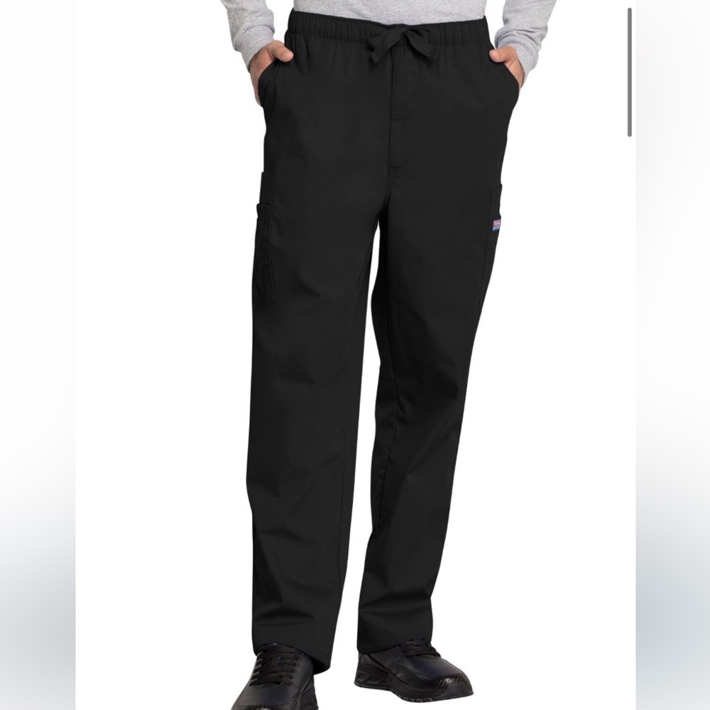 Men’s Workwear Drawstring Cargo Scrub Pants 2XL
